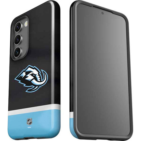 NHL Utah Mammoth Striped Jersey Galaxy S23 Plus Pro Case