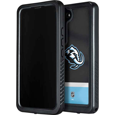 NHL Utah Mammoth Striped Jersey Galaxy S23 Plus Waterproof Case