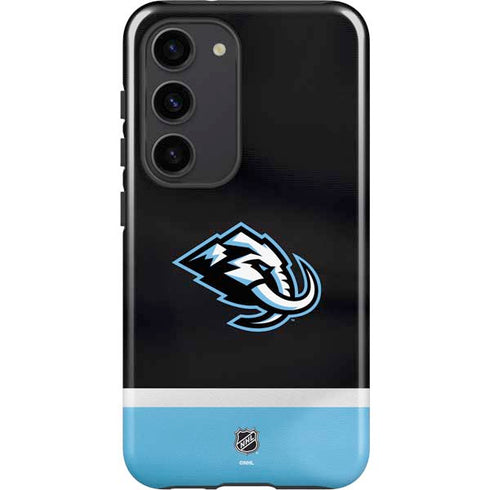 NHL Utah Mammoth Striped Jersey Galaxy S23 Pro Case