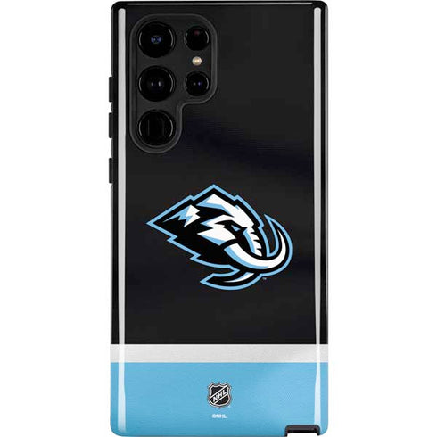 NHL Utah Mammoth Striped Jersey Galaxy S23 Ultra Pro Case