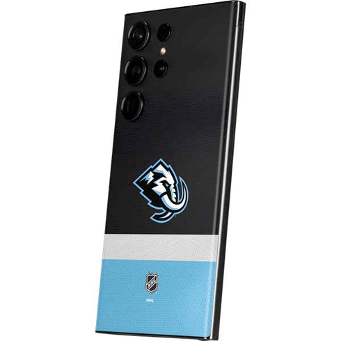 NHL Utah Mammoth Striped Jersey Galaxy Skins