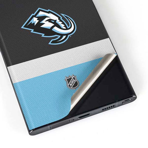 NHL Utah Mammoth Striped Jersey Galaxy S23 Ultra Skin