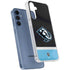 NHL Utah Mammoth Striped Jersey Galaxy S24 Clear Case