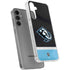 NHL Utah Mammoth Striped Jersey Galaxy S24 Plus Clear Case