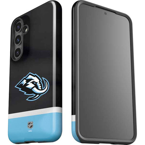 NHL Utah Mammoth Striped Jersey Galaxy S24 Plus Impact Case