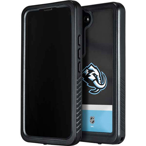 NHL Utah Mammoth Striped Jersey Galaxy S24 Plus Waterproof Case