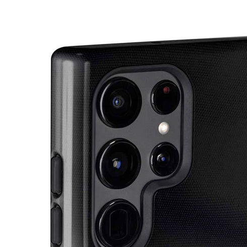 NHL Utah Mammoth Striped Jersey Galaxy S24 Ultra Impact Case