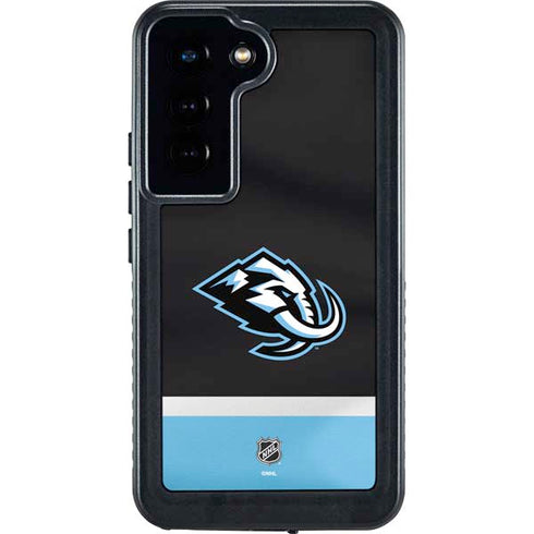 NHL Utah Mammoth Striped Jersey Galaxy S24 Waterproof Case
