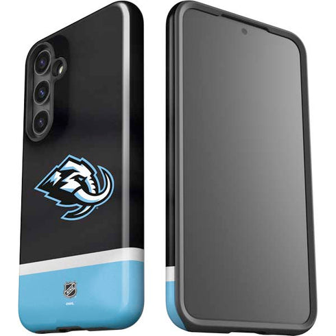 NHL Utah Mammoth Striped Jersey Galaxy S25 Plus Impact Case