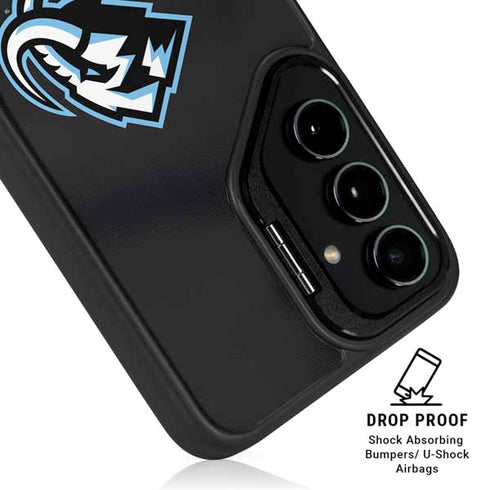 NHL Utah Mammoth Striped Jersey Galaxy S25 Plus Kickstand Case