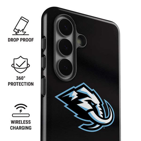 NHL Utah Mammoth Striped Jersey Galaxy S26 Impact Case
