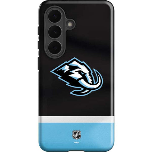 NHL Utah Mammoth Striped Jersey Galaxy S26 Plus Impact Case