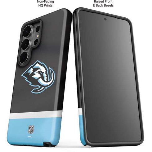 NHL Utah Mammoth Striped Jersey Galaxy S26 Ultra Impact Case