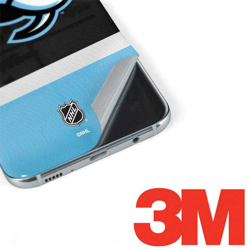 NHL Utah Mammoth Striped Jersey Galaxy S8 Plus Skin