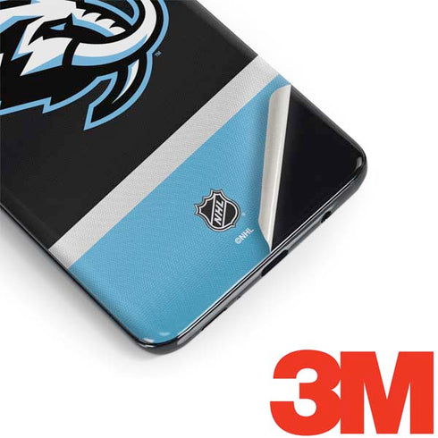 NHL Utah Mammoth Striped Jersey Galaxy S9 Plus Skin