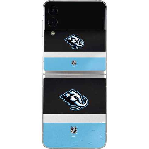 NHL Utah Mammoth Striped Jersey Galaxy Z Flip3 5G Skin