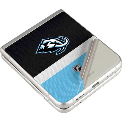 NHL Utah Mammoth Striped Jersey Galaxy Z Flip3 5G Skin