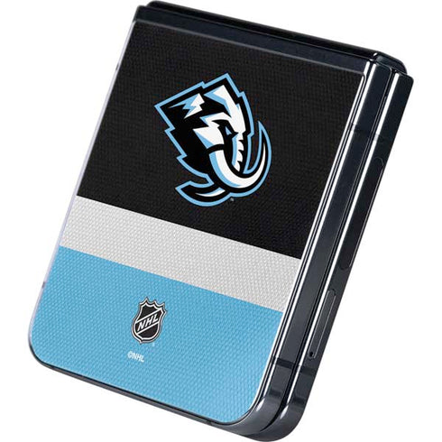 NHL Utah Mammoth Striped Jersey Galaxy Z Flip5 5G Skin