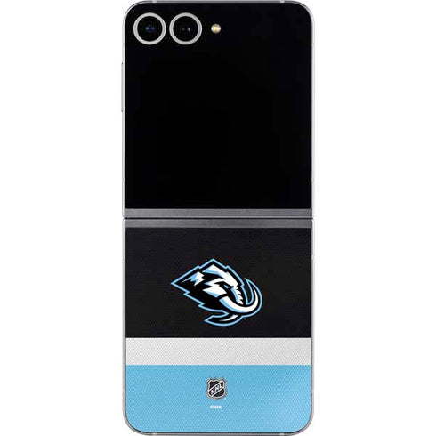 NHL Utah Mammoth Striped Jersey Galaxy Z Flip6 Skin