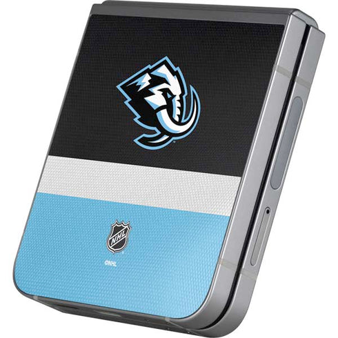 NHL Utah Mammoth Striped Jersey Galaxy Z Flip6 Skin