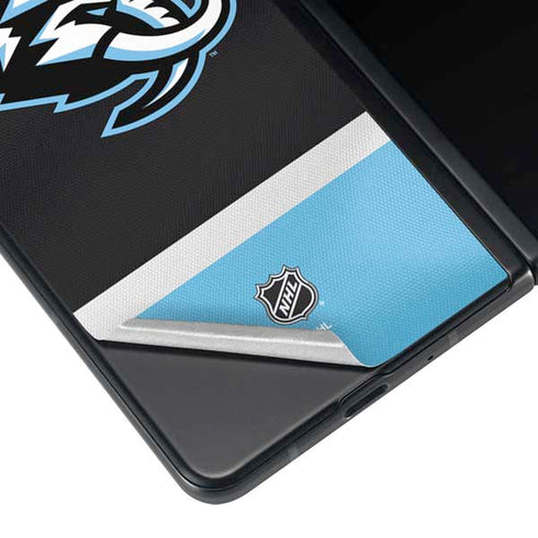 NHL Utah Mammoth Striped Jersey Galaxy Z Fold3 5G Skin