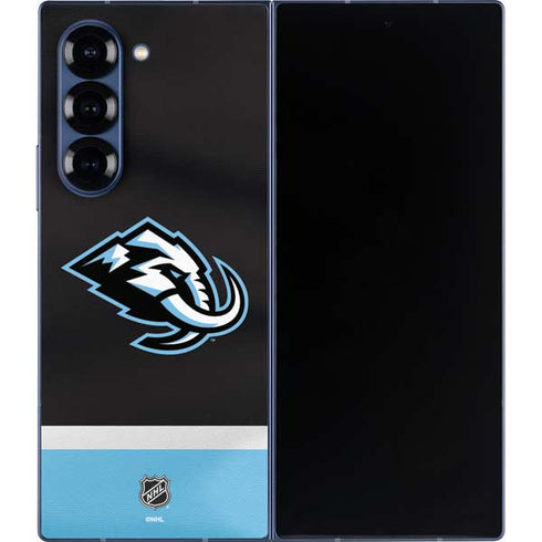 NHL Utah Mammoth Striped Jersey Galaxy Z Fold6 Skin