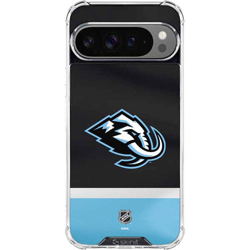 NHL Utah Mammoth Striped Jersey Google Pixel 10 Pro XL Clear Case