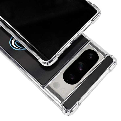 NHL Utah Mammoth Striped Jersey Google Pixel 8 Pro Clear Case