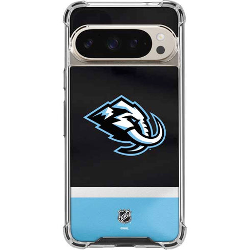 NHL Utah Mammoth Striped Jersey Google Pixel 9 Pro XL Clear Case