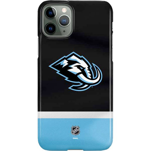 NHL Utah Mammoth Striped Jersey iPhone 11 Pro Lite Case