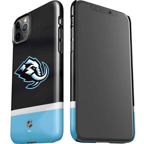 NHL Utah Mammoth Striped Jersey iPhone 11 Pro Max Lite Case