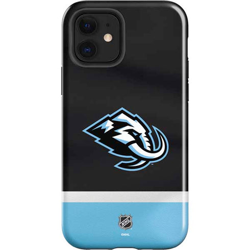 NHL Utah Mammoth Striped Jersey iPhone 12 Impact Case