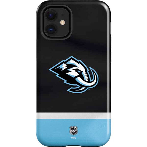 NHL Utah Mammoth Striped Jersey iPhone 12 Mini Impact Case