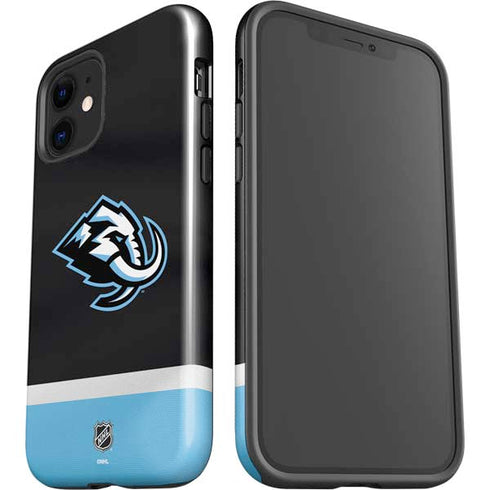 NHL Utah Mammoth Striped Jersey iPhone 12 Mini Impact Case