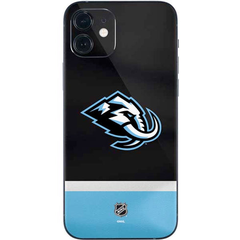 NHL Utah Mammoth Striped Jersey iPhone 12 Mini Skin