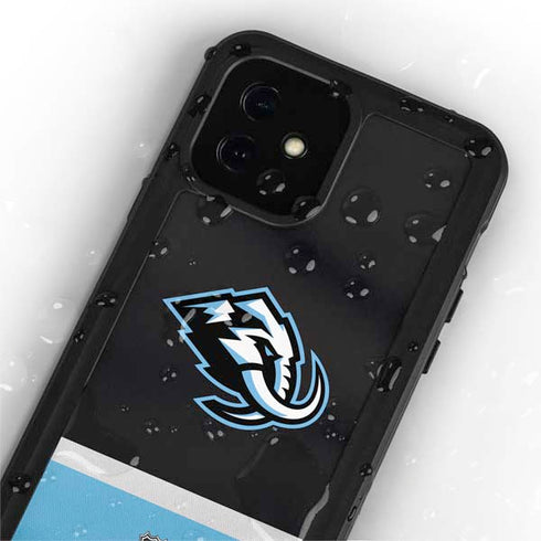 NHL Utah Mammoth Striped Jersey iPhone 12 Mini Waterproof Case