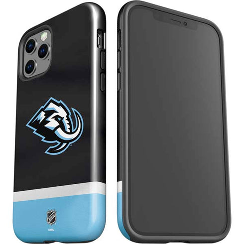 NHL Utah Mammoth Striped Jersey iPhone 12 Pro Max Impact Case