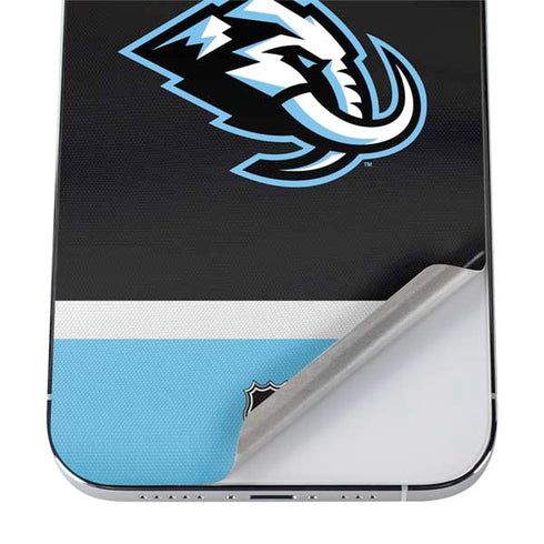 NHL Utah Mammoth Striped Jersey iPhone 12 Pro Max Skin