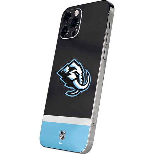 NHL Utah Mammoth Striped Jersey iPhone 12 Pro Skin