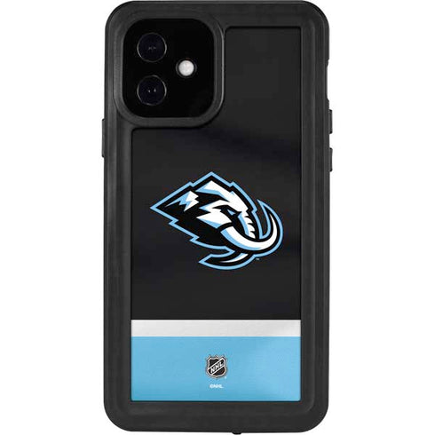 NHL Utah Mammoth Striped Jersey iPhone 12 Waterproof Case
