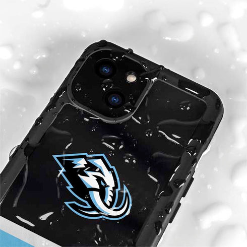 NHL Utah Mammoth Striped Jersey iPhone 13 Mini Waterproof Case