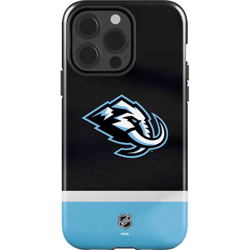 NHL Utah Mammoth Striped Jersey iPhone 13 Pro Impact Case