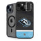 NHL Utah Mammoth Striped Jersey iPhone 14 Kickstand Case