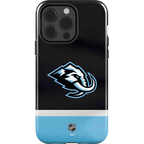 NHL Utah Mammoth Striped Jersey iPhone 14 Pro Impact Case