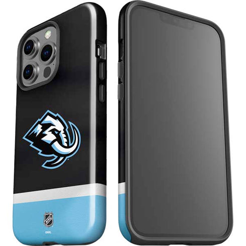 NHL Utah Mammoth Striped Jersey iPhone 14 Pro Impact Case