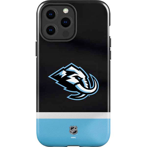 NHL Utah Mammoth Striped Jersey iPhone 14 Pro Max Impact Case