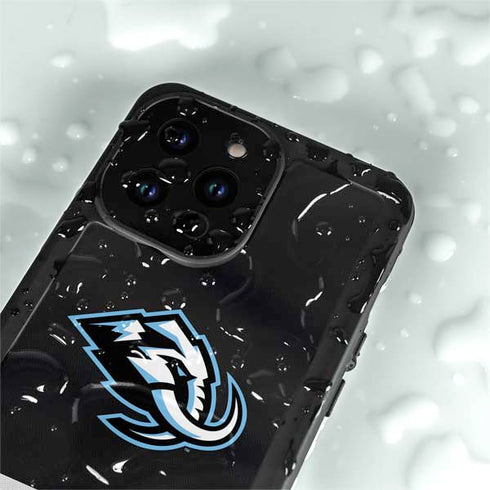 NHL Utah Mammoth Striped Jersey iPhone 14 Pro Max Waterproof Case
