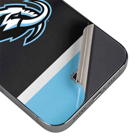 NHL Utah Mammoth Striped Jersey iPhone 14 Pro Skin