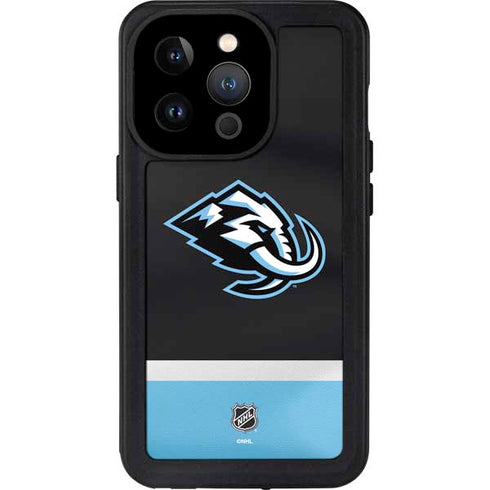 NHL Utah Mammoth Striped Jersey iPhone 14 Pro Waterproof Case