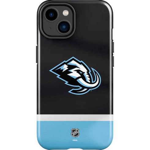 NHL Utah Mammoth Striped Jersey iPhone 15 Impact Case